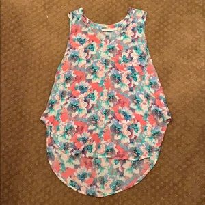 Flower tank top